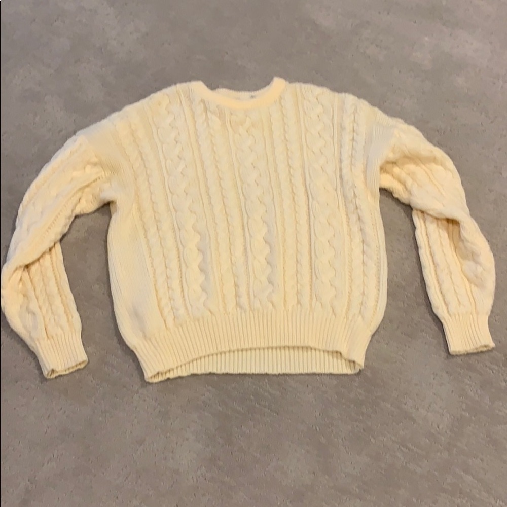 Cream XL Sweater